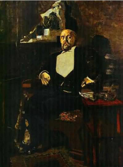 Mikhail Vrubel Portrait of Savva Mamontov